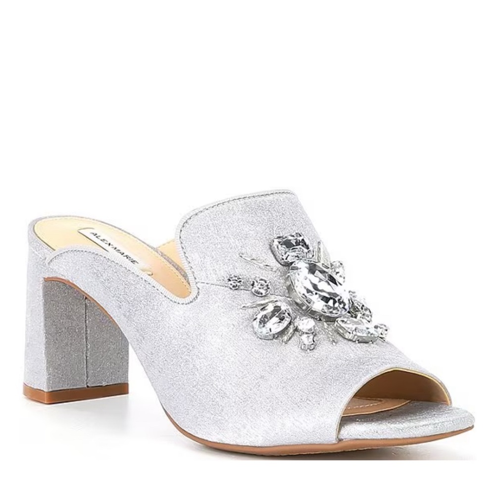 Alex Marie  Effie Oversized Jeweled Dress Sandals
